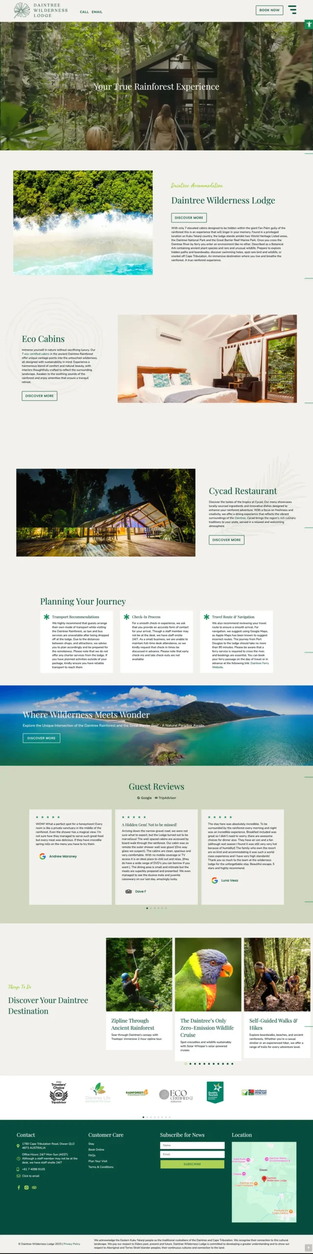 daintree wilderness lodge after